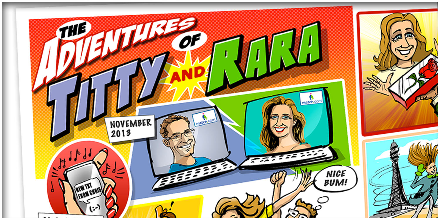 Birthday Comic Book Card