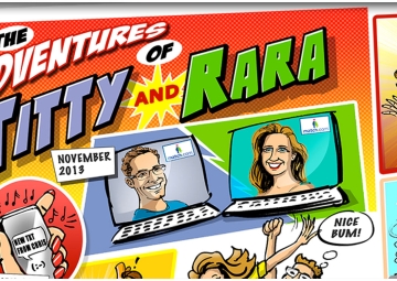 Birthday Comic Book Card