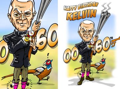 Caricatures and cartoons